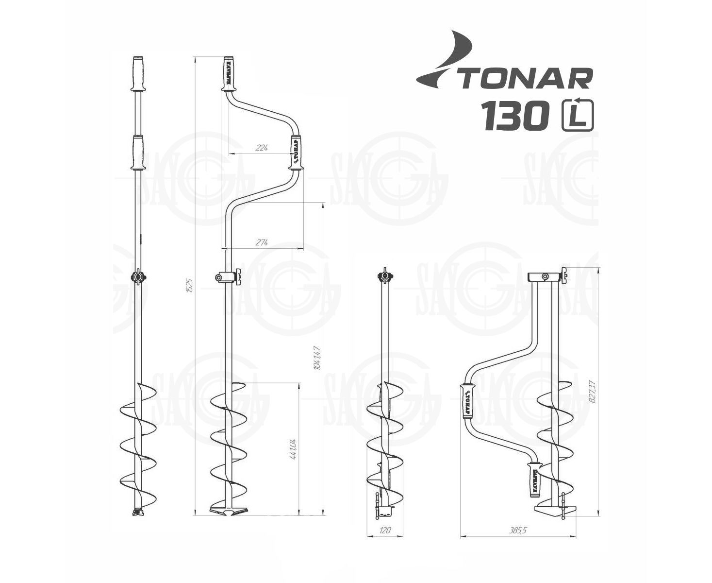 Ледобур Тонар 130 Купить На Озоне